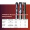 Gs Tooling 12DiaX12 Shank 00250030 Radius Variable Helix Typhoon Red Series Carbide End Mill 153104 - alternate 4
